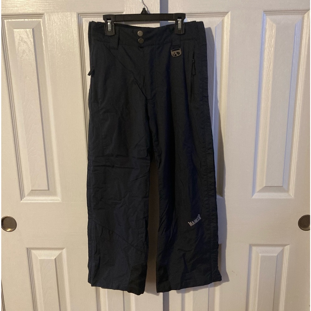 Marker Boys Black Side Zipper Snowboarding - Ski Pants Size 10
